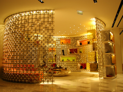 Decorative grille for Louis Vuitton