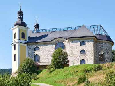 Church of the Assumption of Virgin Mary Neratov in the Orlické Mountains