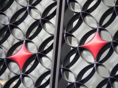 Decorative grille for Louis Vuitton - exterior