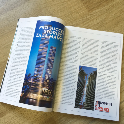 Image: Sipral's British success story in October issue of Forbes Česko magazine