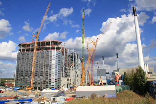 Image: návštěva stavby Amager Bakke