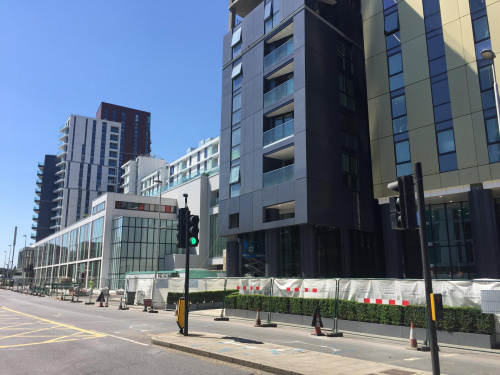 Image: finish of Phase 1 in London